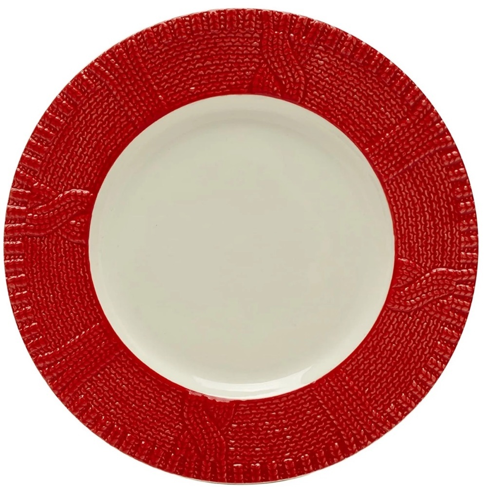 Yedi The Sweater Collection 8.5” Dessert Plates Set Of 6